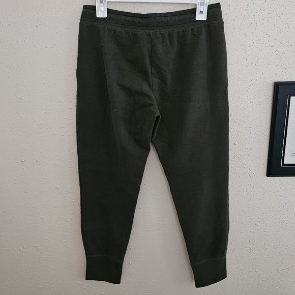 PINK Victoria's Secret Army Green Jogger Pants - Picture 2 of 3